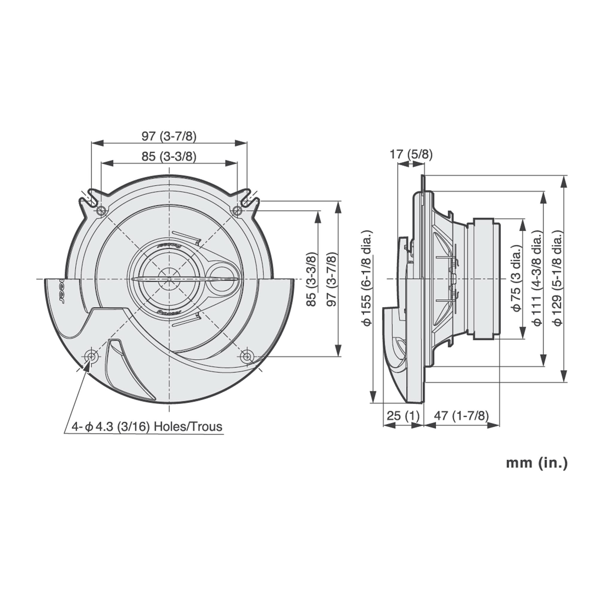 Pioneer_TS-R520_Installed Image