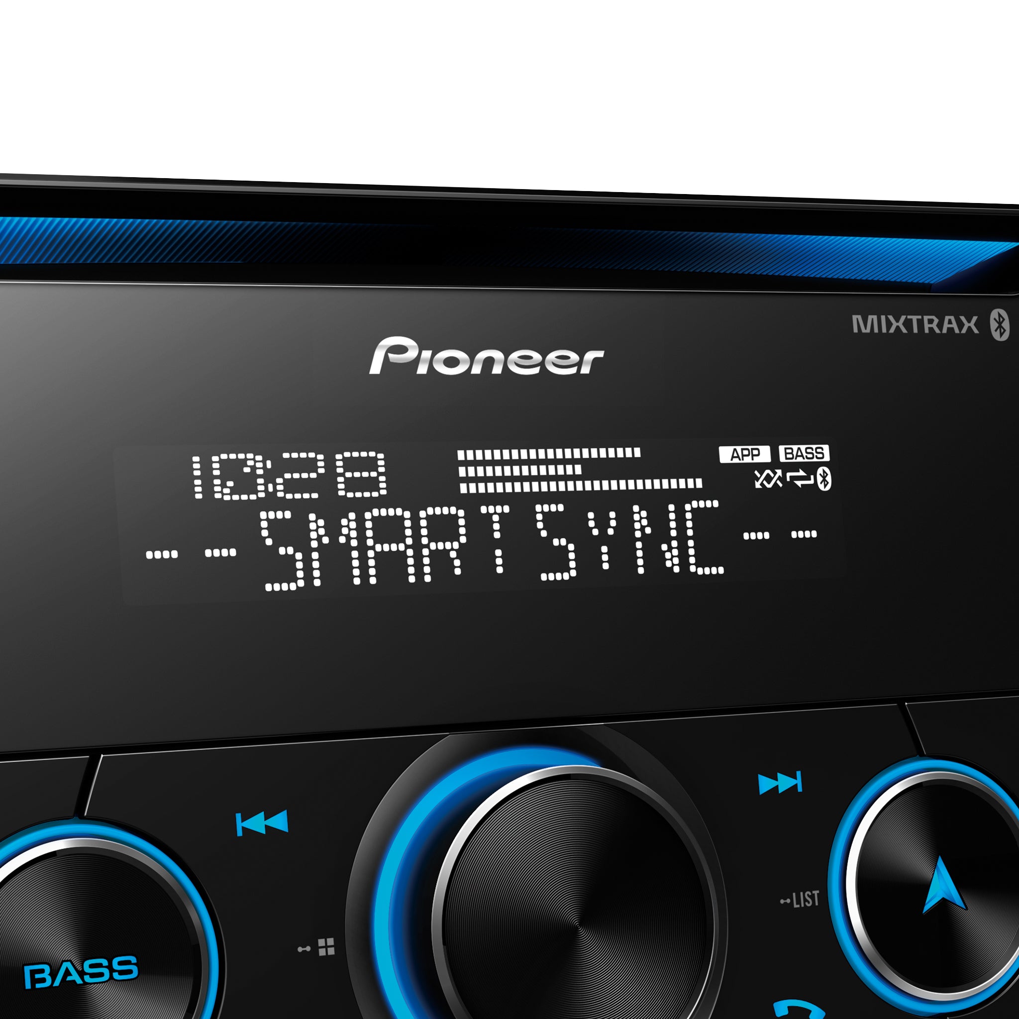 Pioneer_FH-S520BT_Left Angle Image