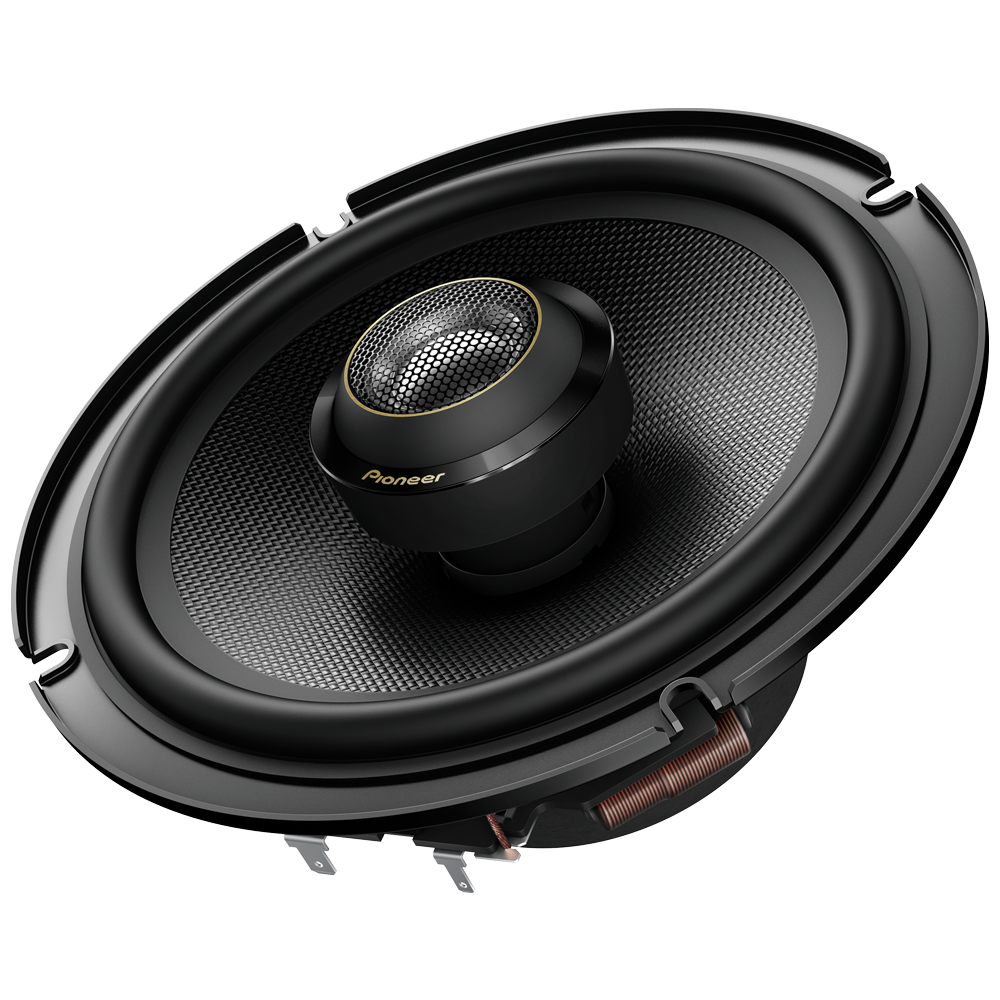 Speaker image black angled left