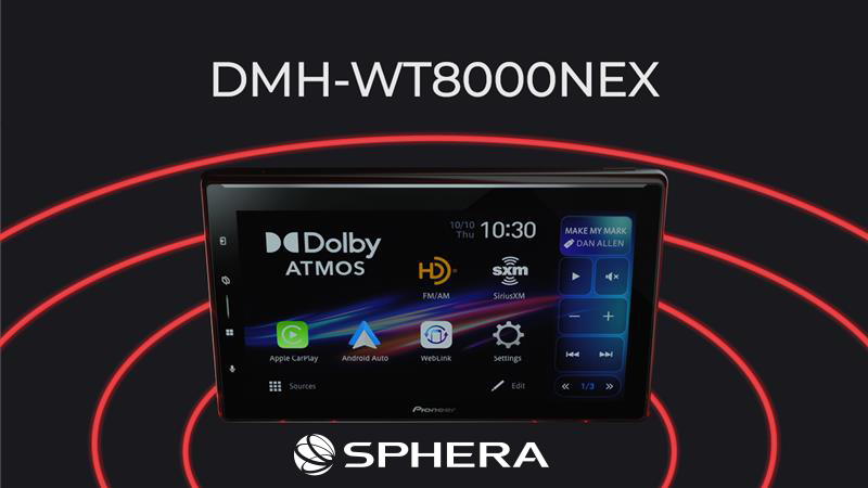 Pioneer SPHERA Firmware Version 1.02 Update Announcement