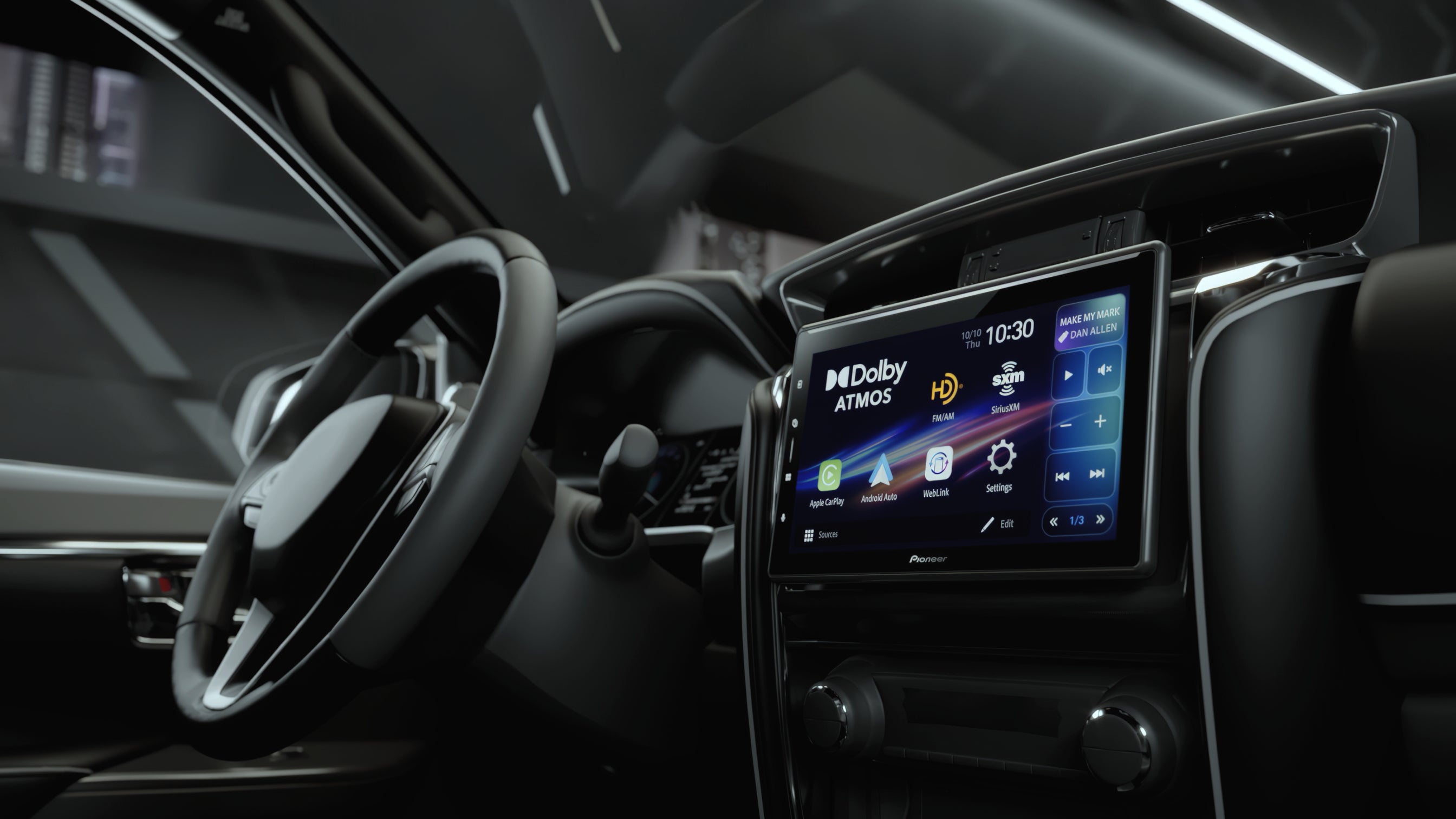 Now Available: Pioneer SPHERA, the World’s First Aftermarket Spatial Audio In-Dash Receiver to Feature Dolby Atmos Playback in Apple CarPlay®