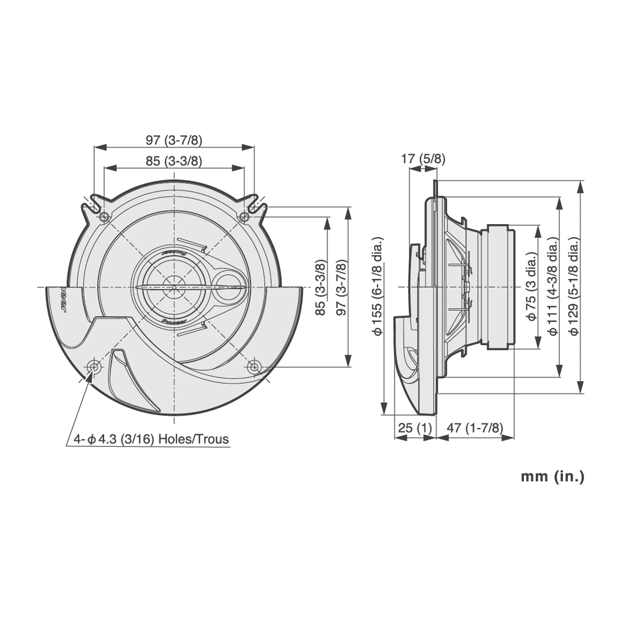 Pioneer_TS-R520_Installed Image