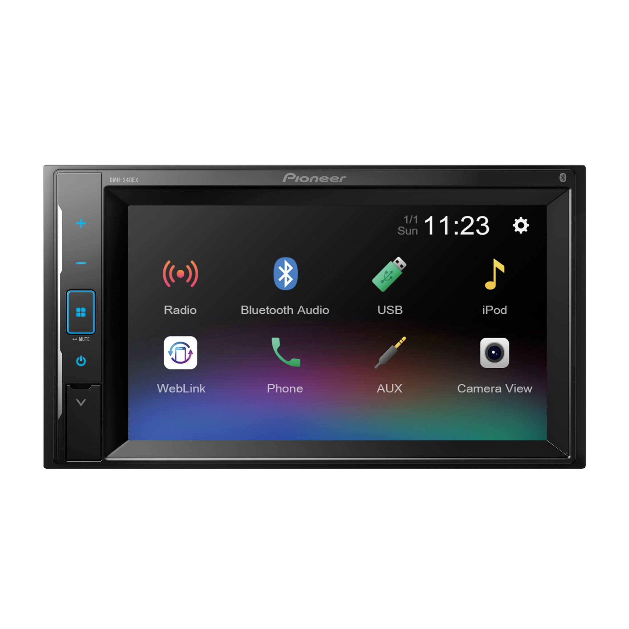 Pioneer_DMH-240EX_Front Image