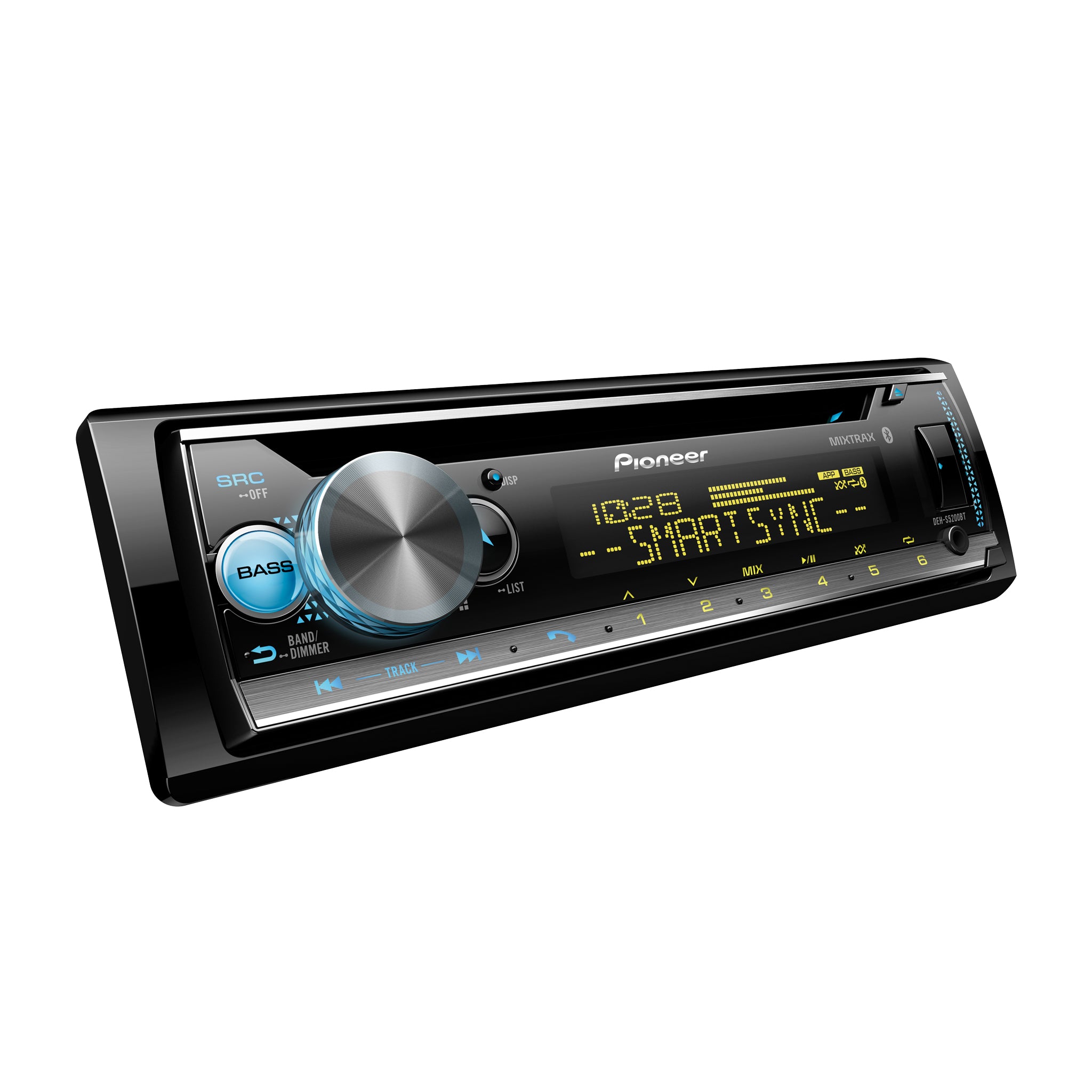 Pioneer_DEH-S5200BT_Right Angle Image