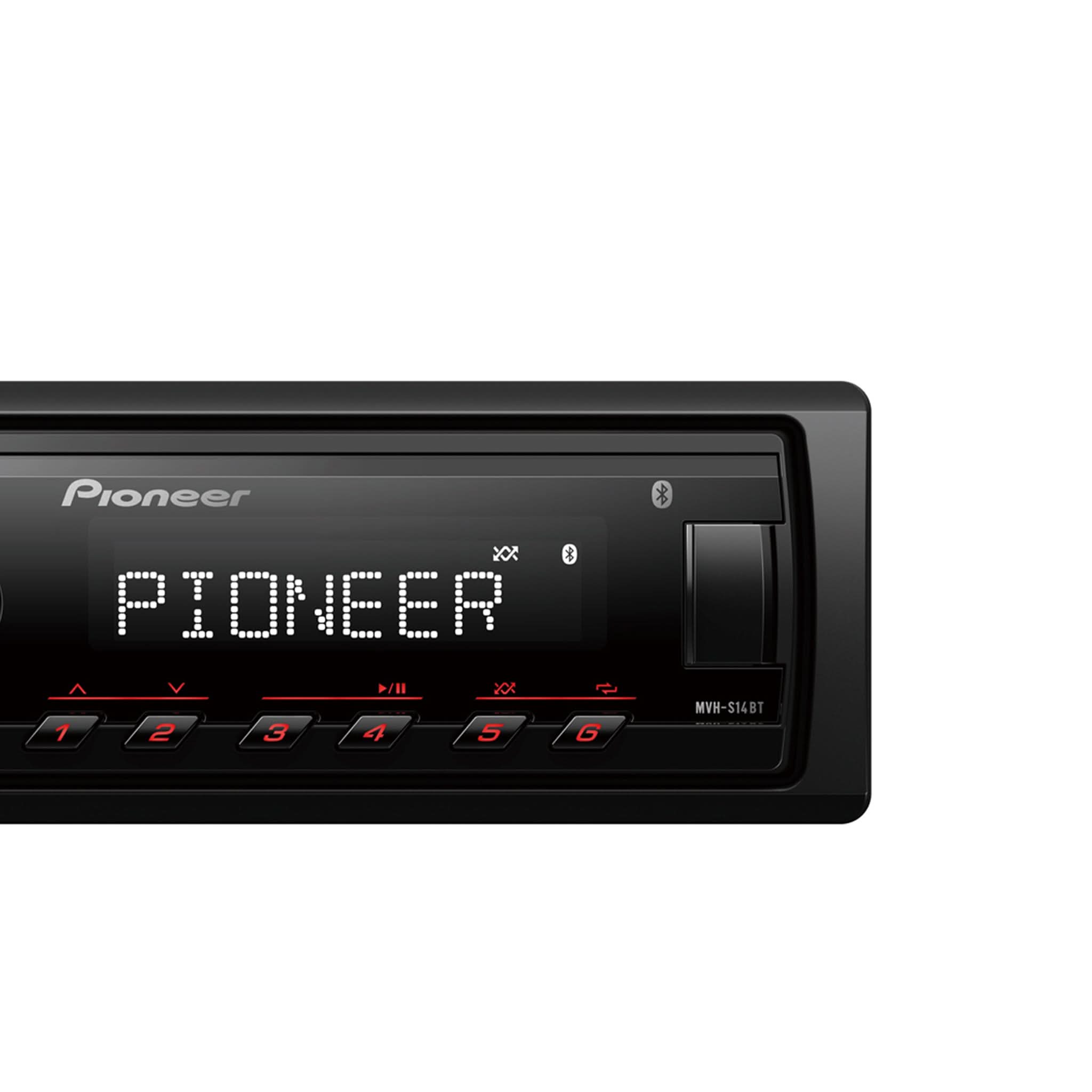 MVH-S14BT Digital Media Receiver with Bluetooth | Single DIN Car