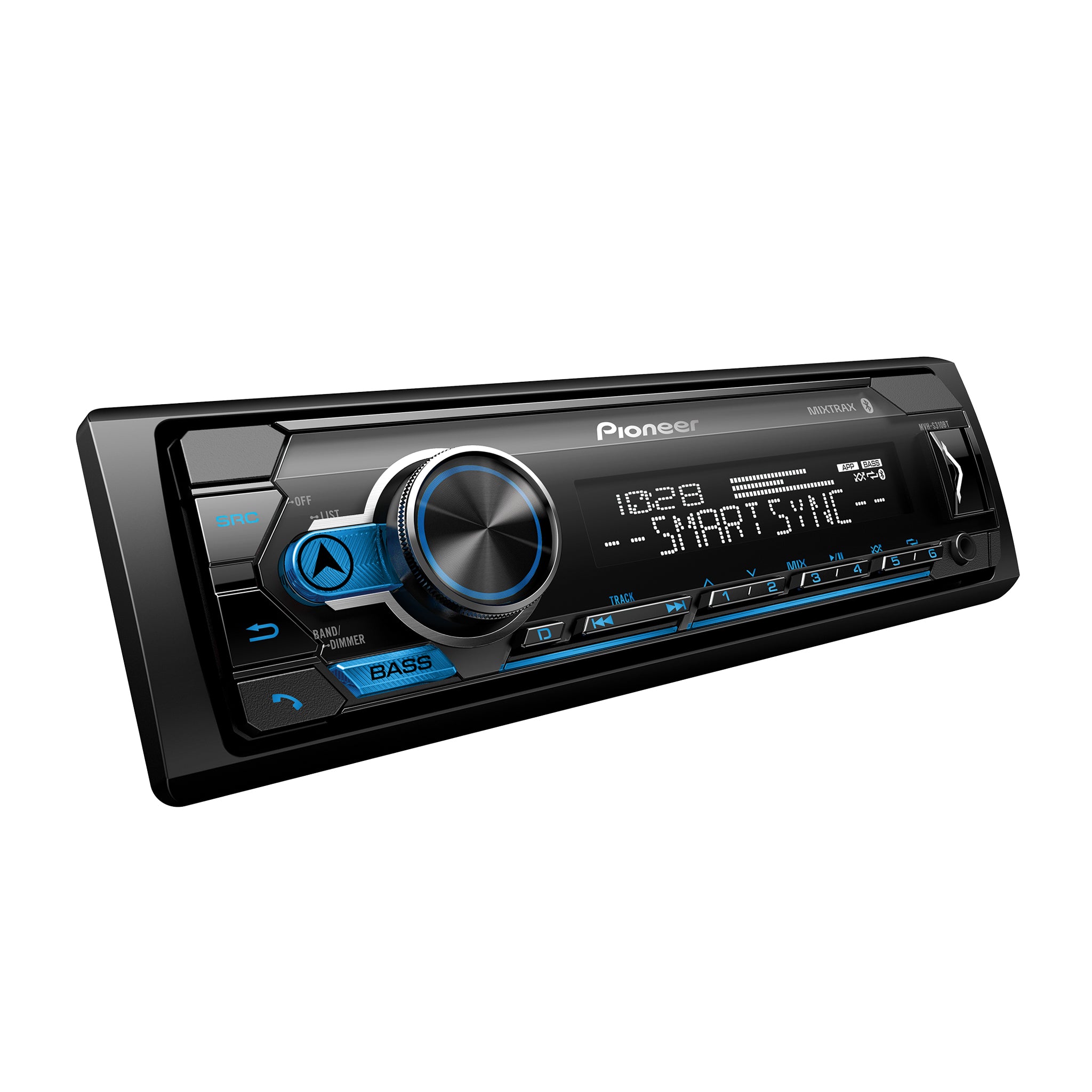 Pioneer_MVH-S310BT_Right Angle Image