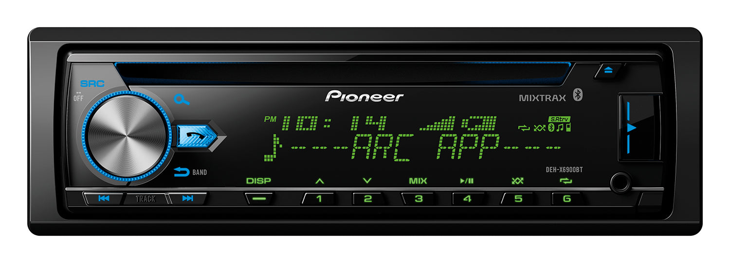 Pioneer_DEH-X6900BT_Front Image