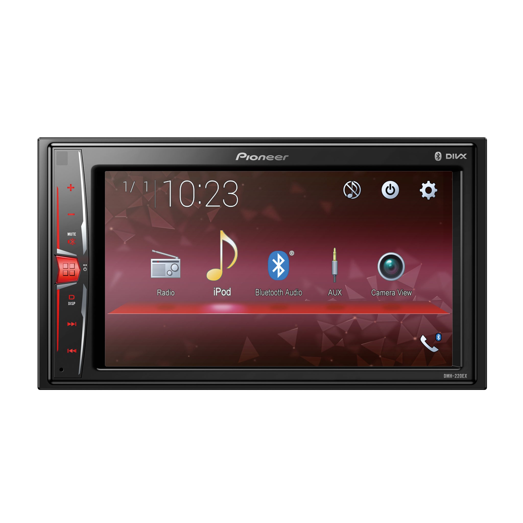 Pioneer_DMH-220EX_Front Image