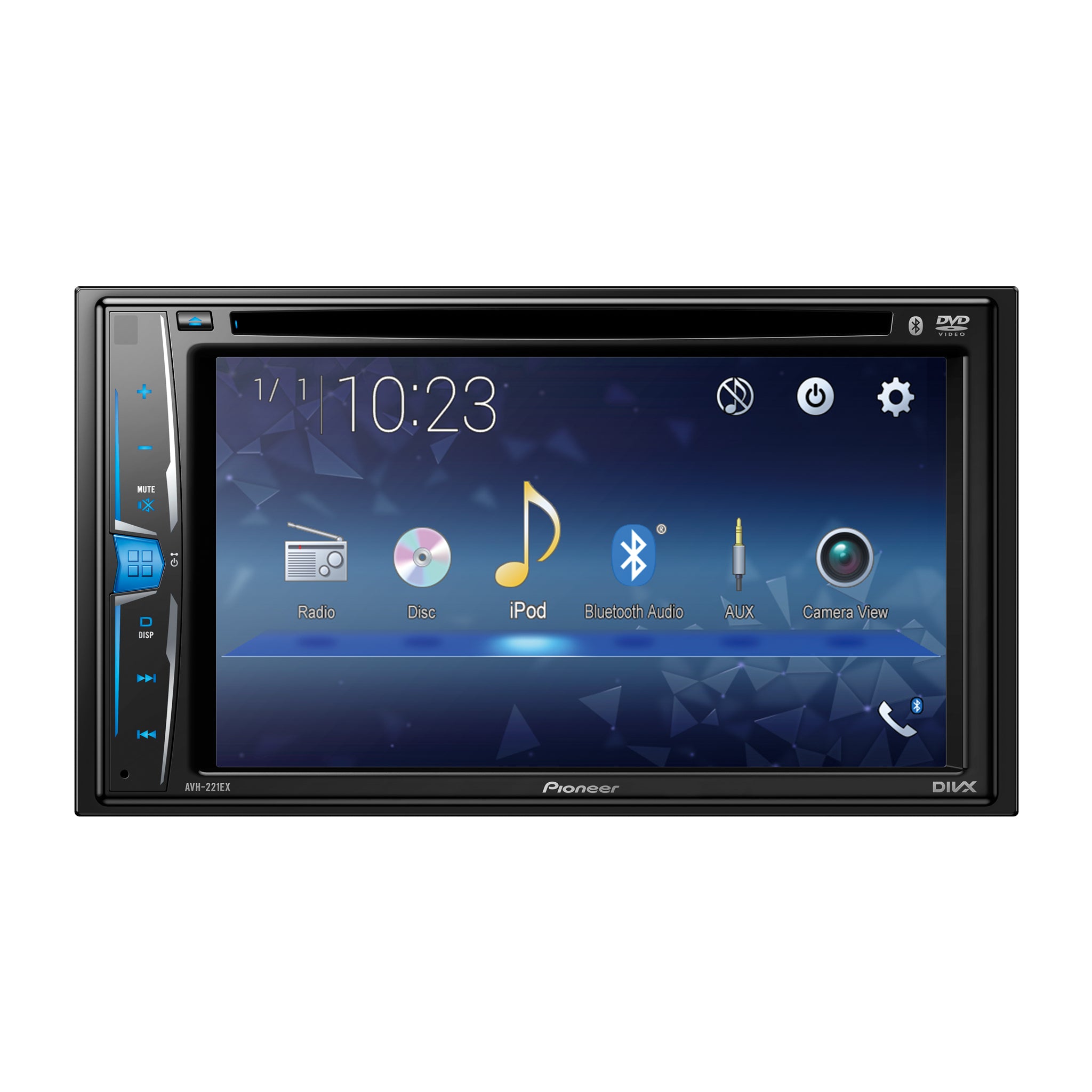 Pioneer_AVH-221EX_Front Image