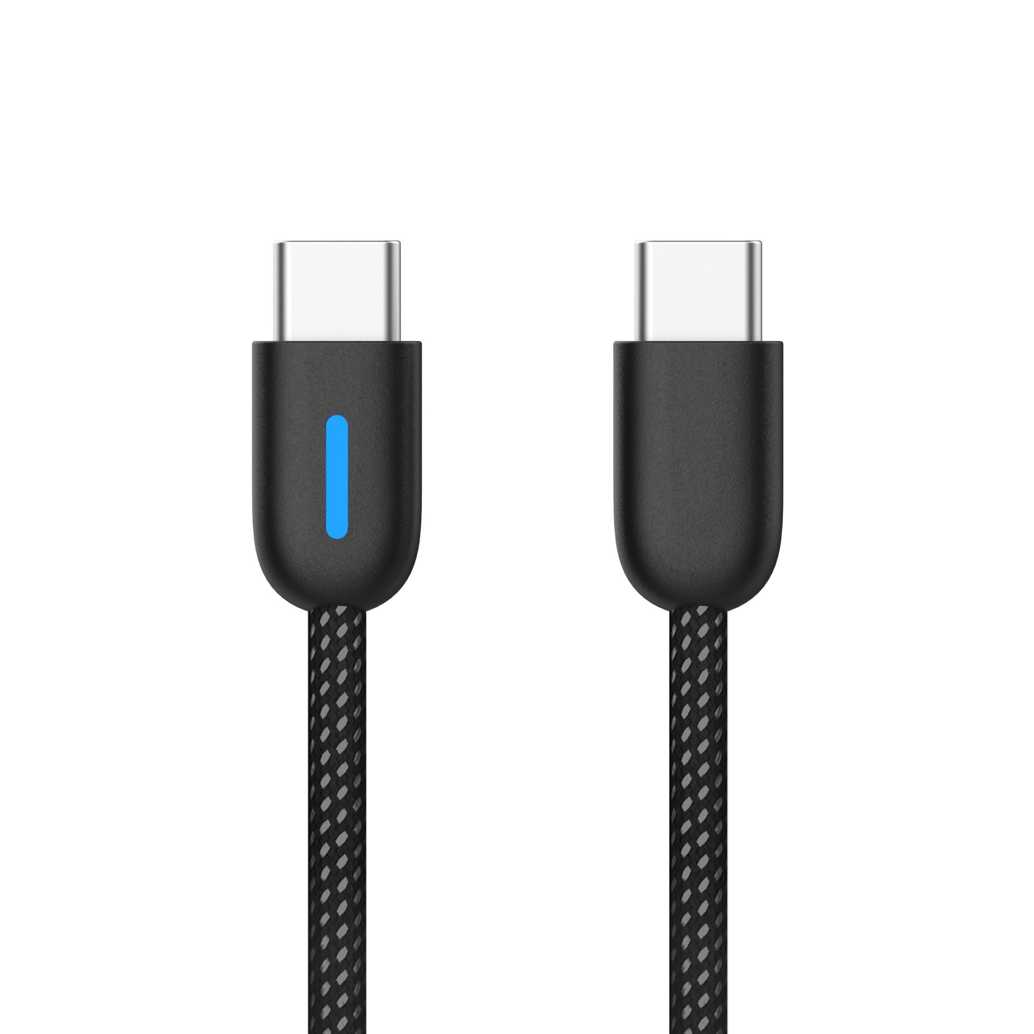 CD-U5410CC USB-C to USB-C Cable | 1m Braided Car CarPlay & Android