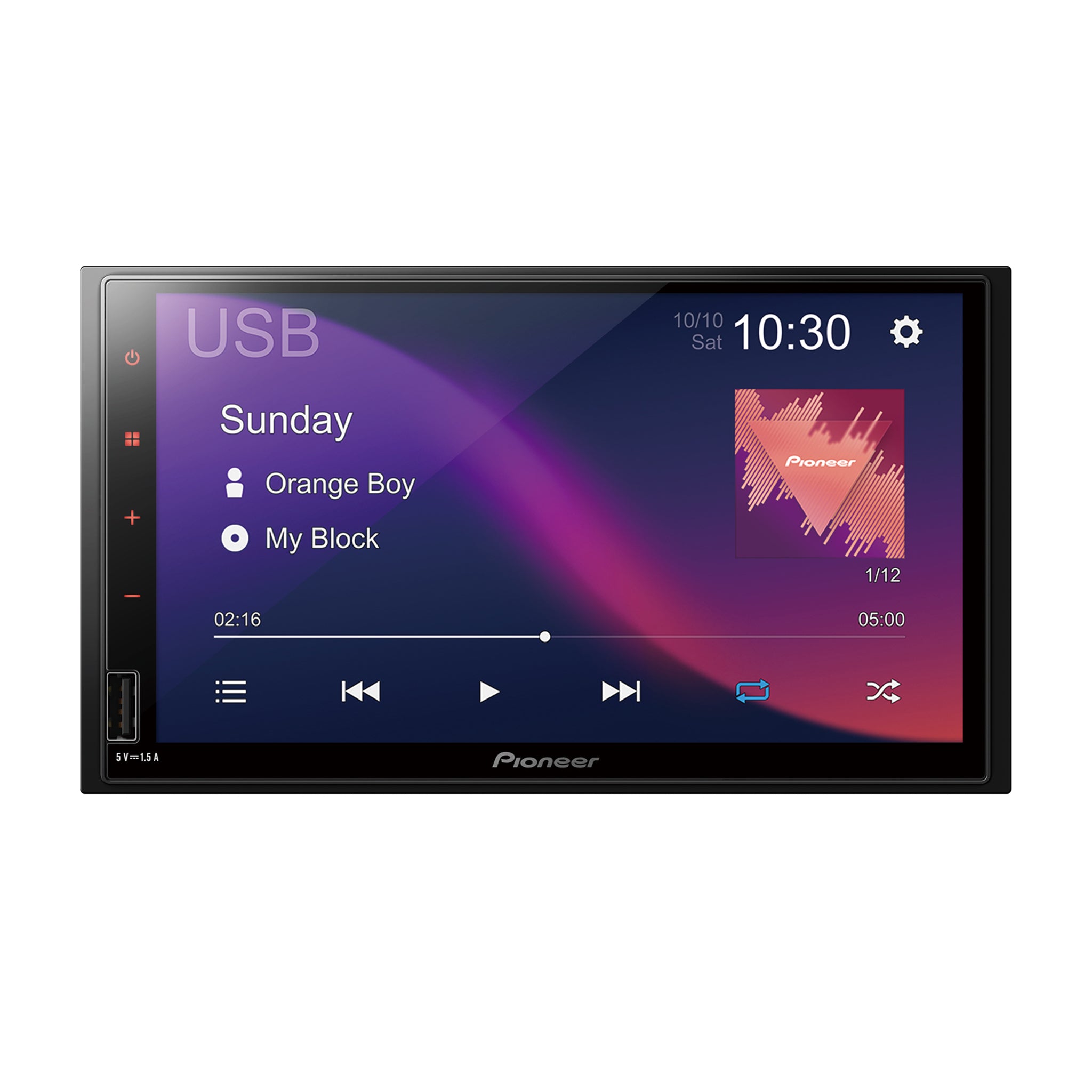 Pioneer_DMH-S110EX_Center Image