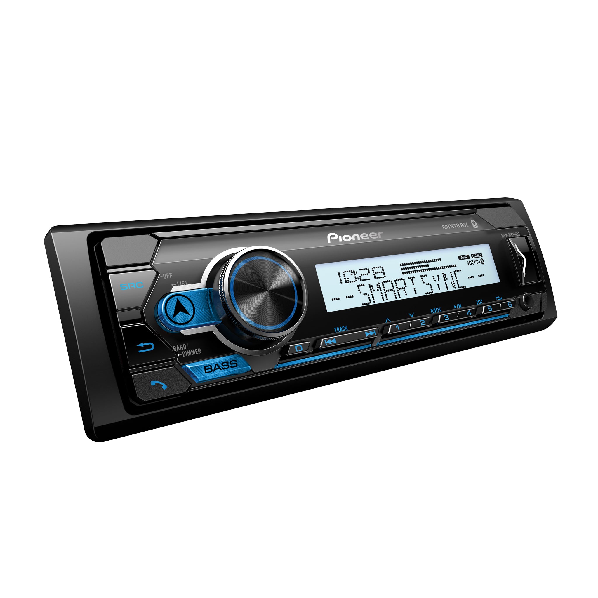 Pioneer_MVH-MS310BT_Right Angle Image