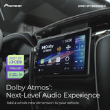 DMH-WT8000NEX SPHERA 10.1" Receiver with Dolby Atmos Floating Screen