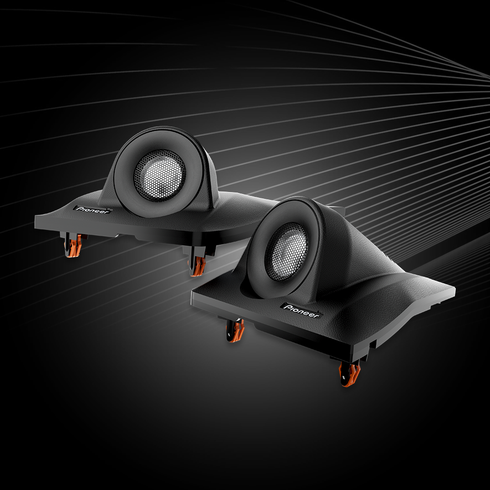 two speacial fit speakers