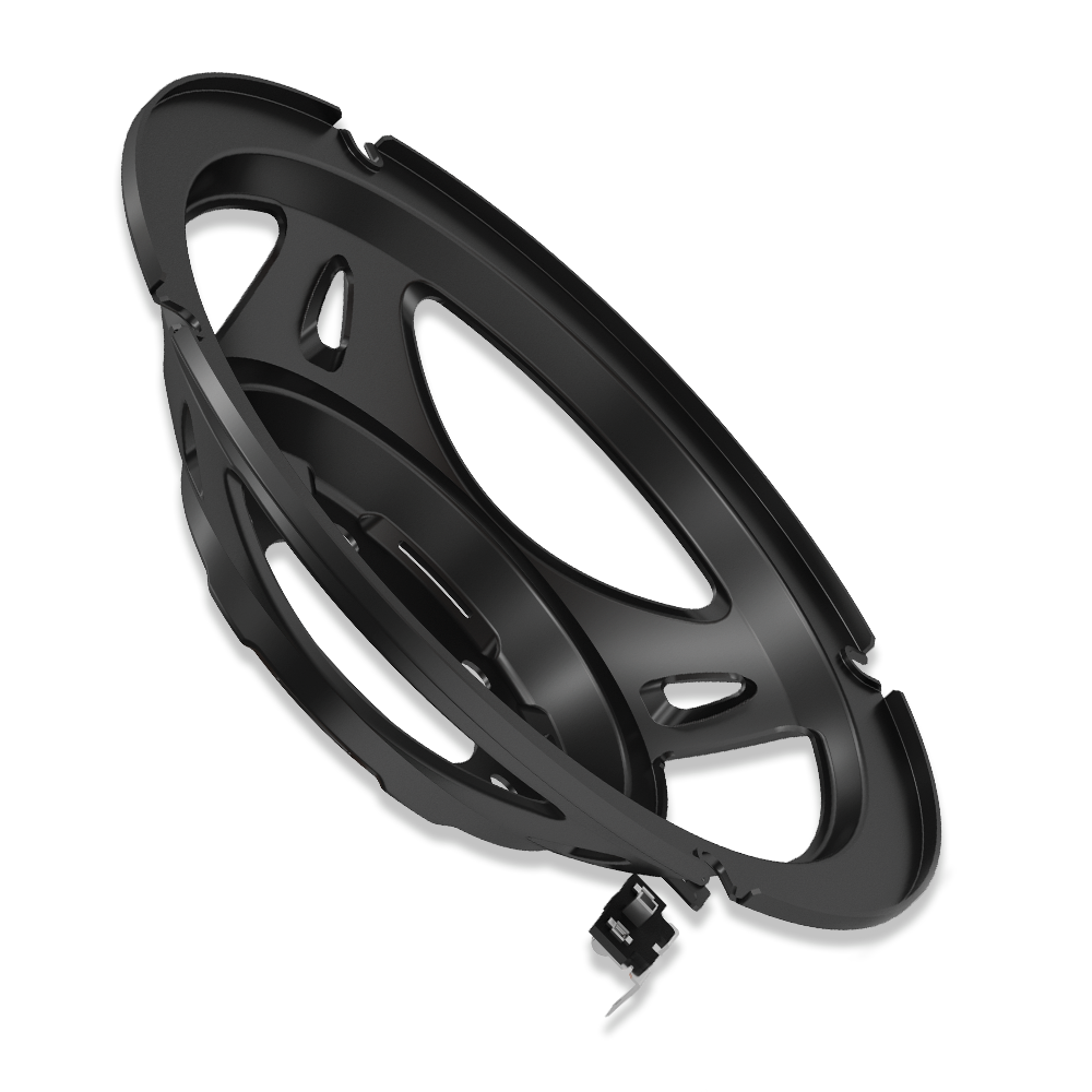 steel basket of subwoofer