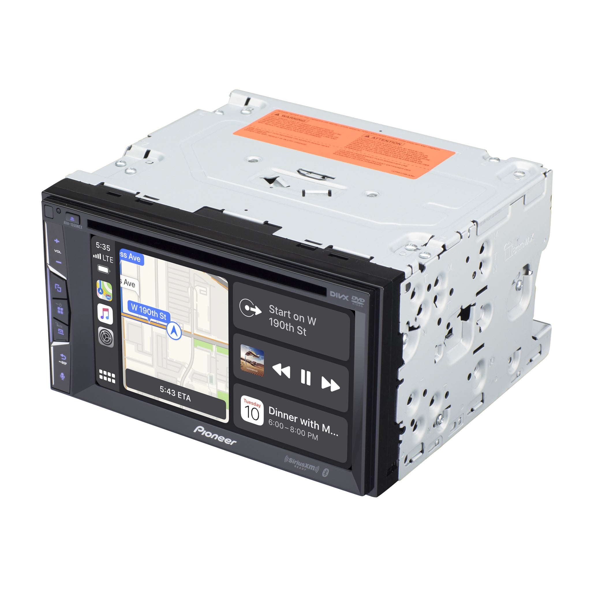 Pioneer_AVH-1550NEX_Left Angle Image