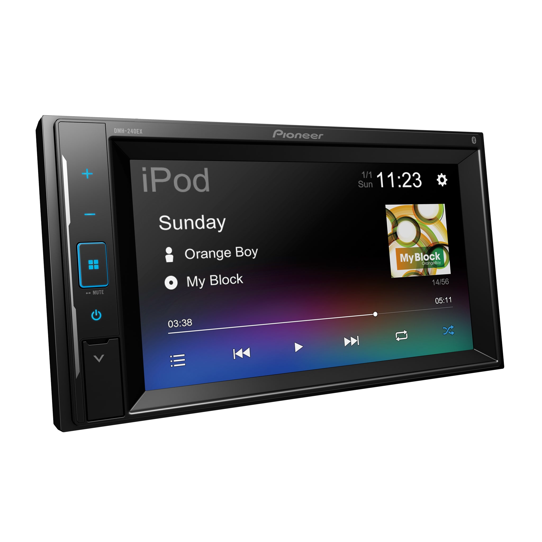 Pioneer_DMH-240EX_Right Angle Image
