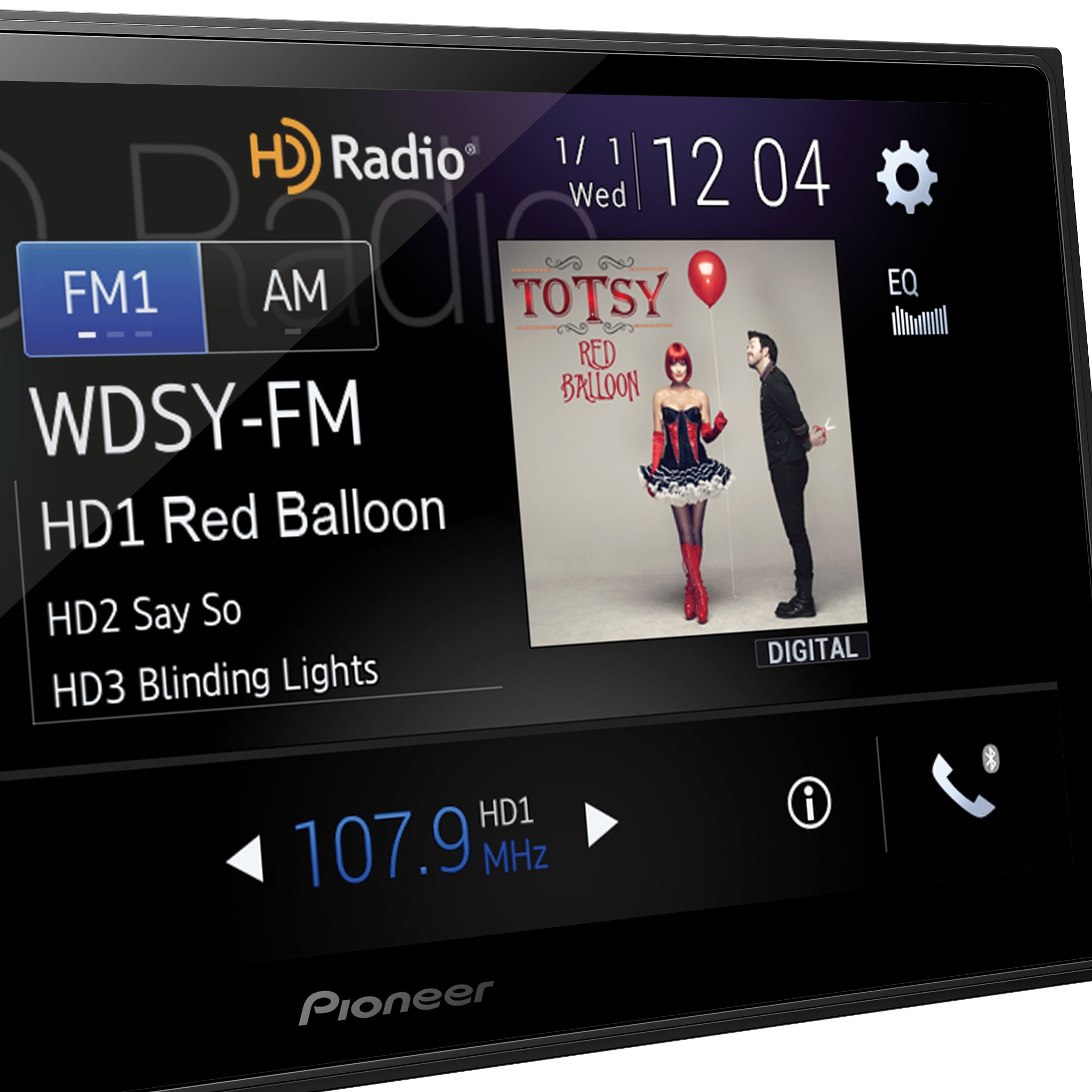 Pioneer_DMH-2660NEX_Left Angle Image