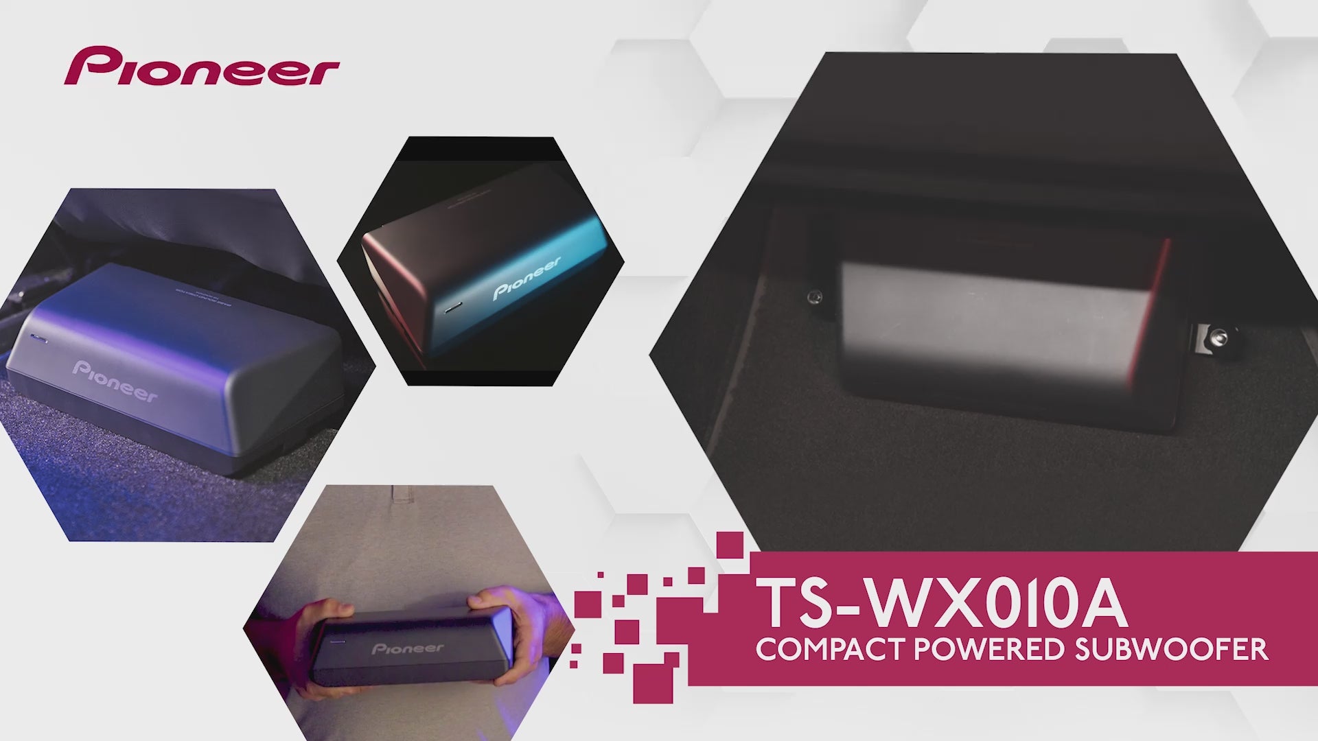 TS-WX010A Compact Powered Subwoofer | Pioneer Electronics